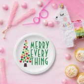 Moderne Meran Alles Urlaubsbaum Pappteller (Party)