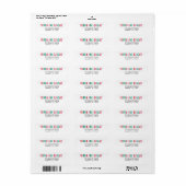 Moderne Merry & Bright Retro farbenfrohe Weihnacht (Vorne)