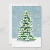 Moderne Merry Elegante Christmas Simple Tree Famil (Vorderseite)