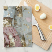 Moderne Metal Hanbok Kunst Geschirrtuch (Viertel Falte)
