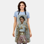 Moderne Metall-Hanbok-Kunst Schürze (Getragen)