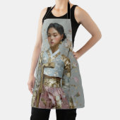 Moderne Metall-Hanbok-Kunst Schürze (InSitu)