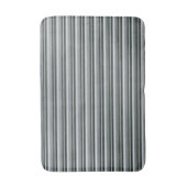 Moderne Metallbadmatte - Sleek & Textured Badematte (Vorderseite Vertikal)