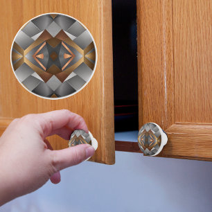 Moderne Metalle Keramikknauf