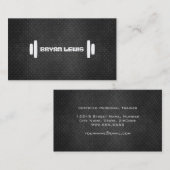 Moderne metallische persönliche visitenkarte (Vorne/Hinten)