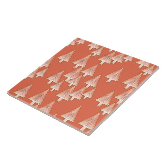 Moderne metallische Weihnachtsbäume - Kupfer und R Fliese (Seite)