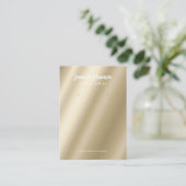 Moderne Metallschmuckhalterringe Visitenkarte (Stehend Vorderseite)