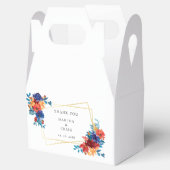 Moderne mexikanische Fiesta-Blume Hochzeit in Wass Geschenkschachtel (Geöffnet)