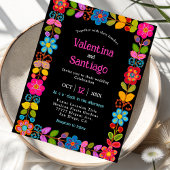 Moderne mexikanische Hochzeitseinladung Einladung