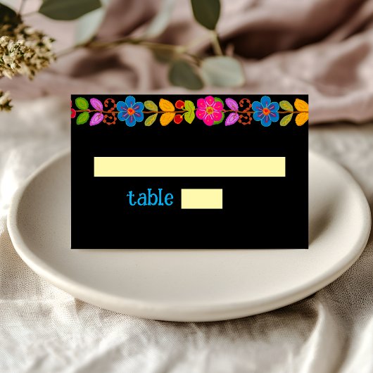 Moderne mexikanische Platzkarte