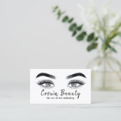 Moderne Microblading Visitenkarte (Stehend Vorderseite)
