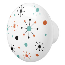 Moderne Mid Century Retro Atomare Abstraktion Keramikknauf