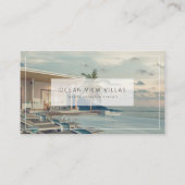 Moderne Mietwohnungen für Fotos Visitenkarte (Vorderseite)