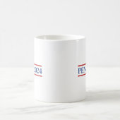Moderne Mike Pence 2024 US-Präsident Kaffeetasse (Mittel)