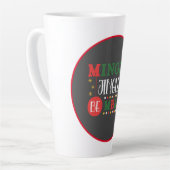 Moderne Mingle & Jingle Holiday Milchtasse (Linke Ecke)