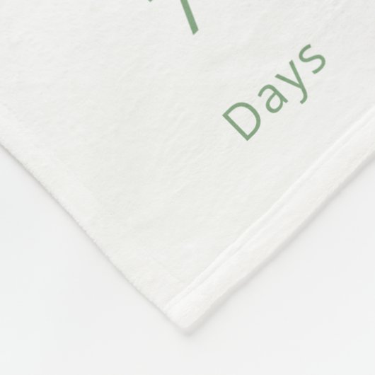 Moderne Mini-Dinosaurier Gender Neutral Green Fleecedecke (Ecke)