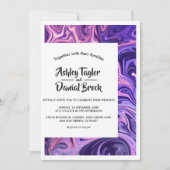 Moderne Minimal Abstrakt Galaxie Kunst, Dichtung u Einladung (Vorderseite)