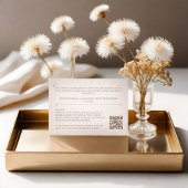 Moderne Minimal Boho Celestial Wedding Timeline Begleitkarte