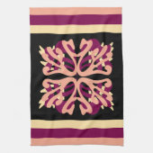 Moderne Minimal Bold Art Herzen Geschirrtuch (Vertikal)