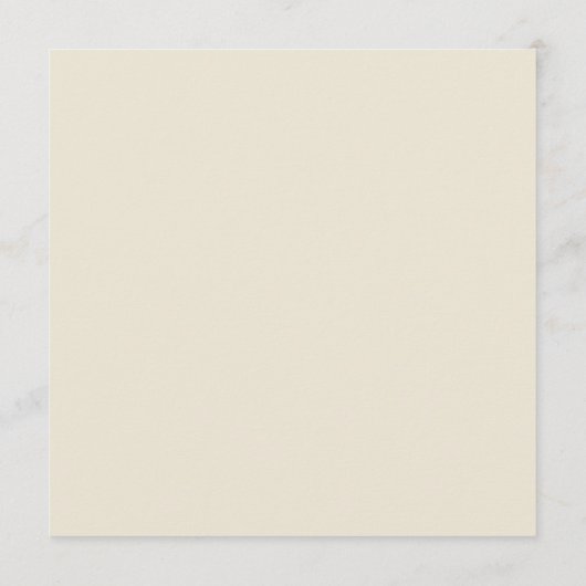 Moderne Minimal Bronze & Gold Hochzeitsempfehlung Menükarte (Rückseite)