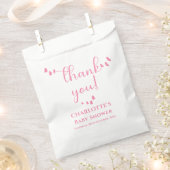 Moderne Minimal-Butterfly-Babydusche Geschenktütchen (Ausgeschnitten)