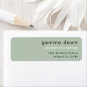 Moderne Minimal einfache Bildschirmgrüne Instagram (Insitu)