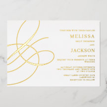 Moderne Minimal Elegante Hochzeit