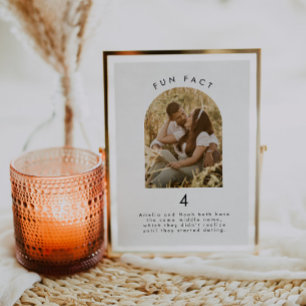 Moderne Minimal Fun Fakt Hochzeitsstipendiaten Fot