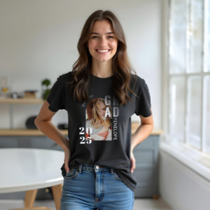 Moderne Minimal Grad Typografie Klasse des Fotos 2 Tri-Blend Shirt