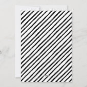 Moderne Minimal Joyful Family 3 Foto Weihnachten (Rückseite)