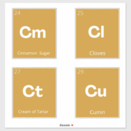 Moderne Minimal Küchenpantry-Speicherplatten Aufkleber