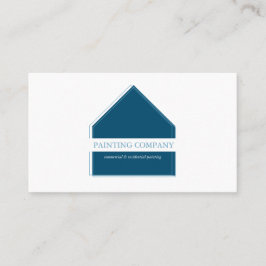 Moderne Minimal-Maler Visitenkarte