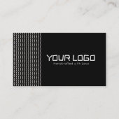 Moderne Minimal Markenlogo Geschäftskarten Design Visitenkarte (Vorderseite)