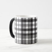 Moderne Minimal Muster Verwandlungstasse (Vorderseite Links)