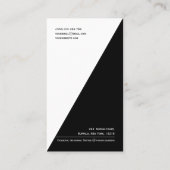 Moderne Minimal QR-Logos soziale Medien Unternehme Visitenkarte (Rückseite)