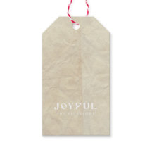 Moderne Minimal-Tags für Geschenke