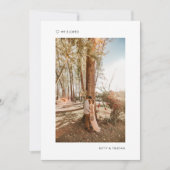 Moderne Minimal wir haben Hochzeitsankündigung gel Ankündigung (Vorderseite)