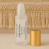Moderne minimale 10 ml Parfüm Roller Flaschen Labe Aufkleber