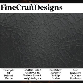 Moderne minimale Abstrakte Black Web AE3 Decoupage Seidenpapier