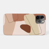 Moderne minimale abstrakte geometrische Figuren Case-Mate iPhone Hülle (Rückseite (Horizontal))