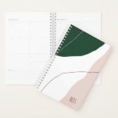 Moderne minimale abstrakte geometrische Pastellfar Planer (Anzeige)