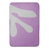 Moderne minimale Abstrakte Kunstformen Badematte (Vorderseite Vertikal)