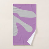 Moderne minimale Abstrakte Kunstformen Badhandtuch Set (Handtuch)