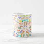 Moderne minimale Abstrakte Tasse (Mittel)