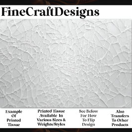 Moderne minimale Abstrakte Web AE2 Decoupage Seidenpapier