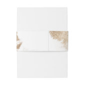 Moderne Minimale Augenfarbe Einladungsbanderole (Rückseitenbeispiel)