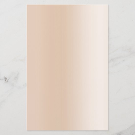 Moderne minimale Beige Hautfarbe Flyer (Hinten)