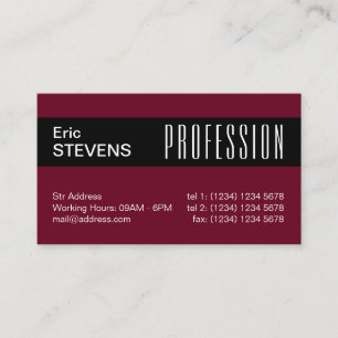 Moderne minimale berufliche Abdeckung des Visitenkarte