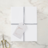 Moderne, minimale, "DANKE!" Hochzeit Geschenkanhänger (Mit Garn)