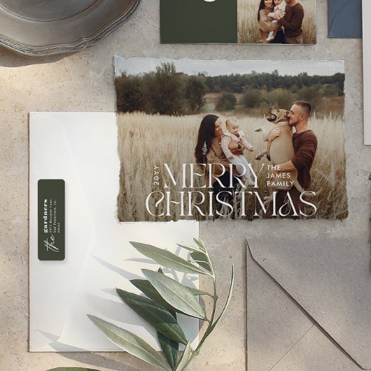 Moderne minimale elegante Typografie-Familie grün